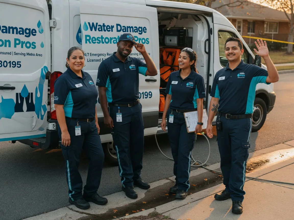 Water Damage Restoration company in Cove, AR